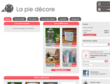 Tablet Screenshot of lapiedecore.com